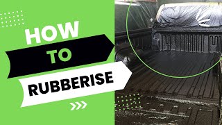 How To Rubberise a Truck Bin [upl. by Holleran734]