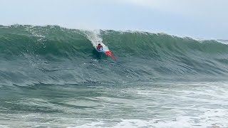 HOW TO BREAK YOUR NECK 101 KEIKIS SHOREBREAK INSANE [upl. by Bridie]