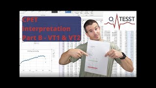 How To Find Ventilatory Thresholds VT1 and VT2 CPET Interpretation part 2 [upl. by Anwahsat180]