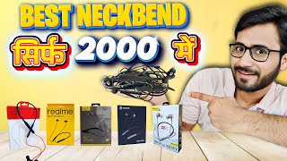 Sale BEST NECKBAND Under 2000 in 2024 for Calling with ANC and Noise Cancelling [upl. by Reifinnej]