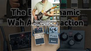 Boss Dynamic Wah AW3 Demo  DOWN mode [upl. by Duane]