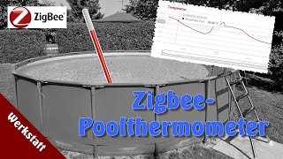 ZigBee Poolthermometer günstig und schnell OWON THS317ET [upl. by Herv]