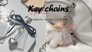 Llog  baekhyun lonsdaleite encore confettikeychains making blog [upl. by Morita421]