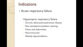 NonInvasive Ventilation [upl. by Griseldis]