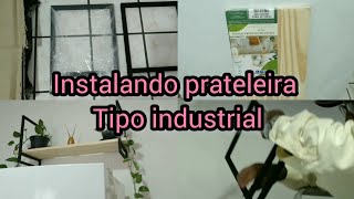 💖 Faça Você Mesmo Prateleira industrial 💖 [upl. by Stanhope]