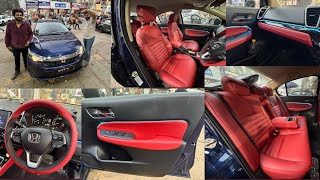 Honda City 5th Generation Full Interior Change  Maruti Baleno Modification  Krishna Car [upl. by Ahsitnauq192]