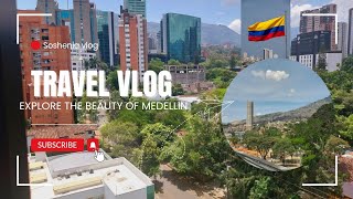 VLOGTOBER TRAVEL VLOG My first time traveling to Medellin Colombia 🇨🇴 [upl. by Burgwell110]