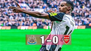 Newcastle vs Arsenal 10  All Goals amp Extended Highlights  Premier League 202425 [upl. by Reerg]