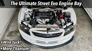 Refreshing My 650whp Evos Engine Bay [upl. by Aala]