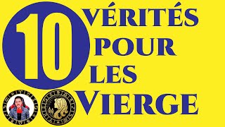 10 Vérité sur le signe de ♍ Vierge [upl. by Einneg196]