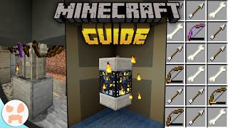 EASY SKELETON SPAWNER XP FARM  The Minecraft Guide  Tutorial Lets Play Ep 96 [upl. by Haeckel]