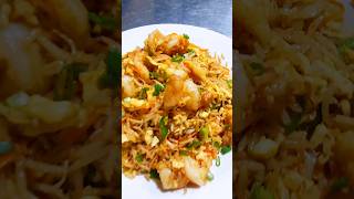 Shrimp fried rice shrimp rice food cooking cheese [upl. by Salohci175]