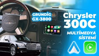 Chrysler 300C ➡ GRUNDİG GX3800 MULTİMEDYA SİSTEMİ ➡ CARPLAY amp ANDROİDAUTO DESTEKLİ [upl. by Rukna365]