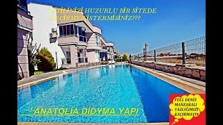 Didim de Satılık Full Deniz Manzaralı Yazlık  Real Estate in Didyma  EV TURU ALTINKUM [upl. by Lafleur]