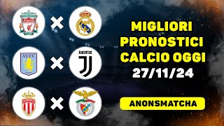 I migliori pronostici e consigli per le scommesse sul calcio di oggi Liverpool  Real Madrid [upl. by Diskson]