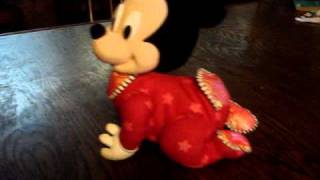 touch n crawl baby Mickey Mouse motion activated toy [upl. by Kurth]