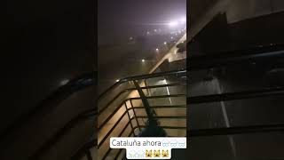 Las lluvias torrenciales en Barcelona y Tarragona [upl. by Lani419]