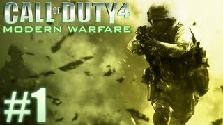 Call of Duty 4 Modern Warfare Walkthrough  Tekrar Başlamaca  Bölüm 1 [upl. by Evslin612]