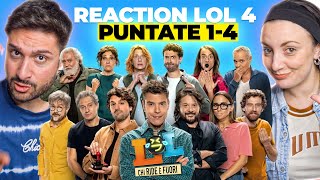 LOL 4 PRIME 4 PUNTATE REACTION STAGIONE ASSURDA  TONY IPANTS amp JESUISIL [upl. by Annaeel]