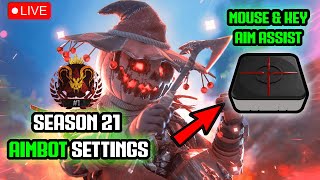 XIM Matrix Aim Assist Boost Settings Season 22 [upl. by Allets]