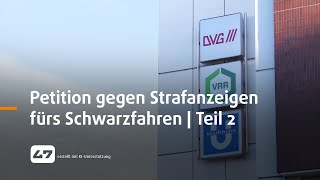 STUDIO 47 live  PETITION GEGEN STRAFANZEIGEN FÜRS SCHWARZFAHREN IN DUISBURG  TEIL 2 [upl. by Packton]