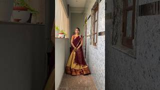 Minivlog341 🪔Diwali celebration in new home❤️Half saree for this festival🤩 diwali diml food [upl. by Marilee]