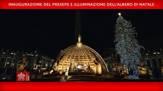 Inaugurazione del Presepe e illuminazione dellalbero di Natale 09 dicembre 2023 [upl. by Anurag]