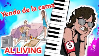 Como TOCAR el PIANO 🎹 Yendo De La Cama al Living 🌟 Charly García TUTORIAL PIANO [upl. by Ahsimak498]