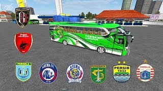 KEREN Cara Ganti Livery Club Bola  Bus Simulator Indonesia [upl. by Dixil]