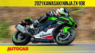 2021 Kawasaki Ninja ZX10R review  Rrated  First Ride  Autocar India [upl. by Sebastien862]