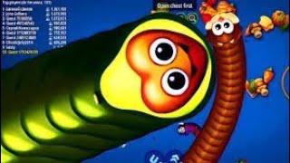 Wormszone Magic🐍 Game play Short snack worms youtubeshort slitheriowormatiogames [upl. by Nilatak]