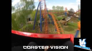 CoasterVision WalyCoaster WALYGATOR PARK OnRide 2012 [upl. by Deerc]