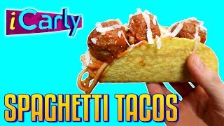 RICREIAMO gli SPAGHETTI TACOS di iCarly [upl. by Tacklind]