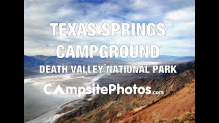 Texas Springs Campground Death Valley National Park [upl. by Leonanie656]