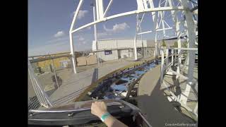 Hurricane roller coaster at Western Playland POV of a old SDC thrill ride Formerly at Santa Cruz [upl. by Seow631]