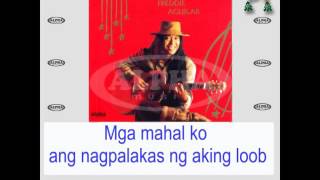 Freddie Aguilar  Pasko Ang Damdamin Lyrics Video  christmas OPM [upl. by Adalie]