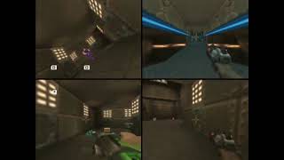 Quake II Multiplayer 4 Players [upl. by Ansilma14]