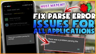 How To Fix Parse Error  Application not Installed Problem [upl. by Lahtnero]