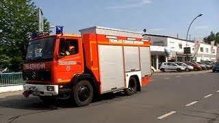 Verkehrsunfall mit eingeklemmter Person Schauübung  RTW DRK RW Heppenheim Realeinsatz [upl. by Lirpa]