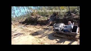 Tracked Argo Frontier at Savage ATV park Pembroke Georgia [upl. by Atiuqehs412]