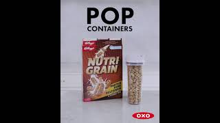 OXO POP Cereal Dispenser Large 42L [upl. by Aihsenal]