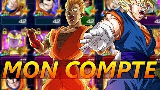 PRESENTATION COMPTE GLOBAL RANG 270  DBZ DOKKAN BATTLE [upl. by Ylsel]