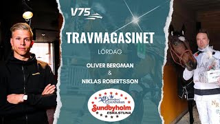 V75 Tips Eskilstuna 1611 ∣ Travmagasinet med Bergman amp Robertsson [upl. by Losse624]