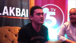 Exclusive Interview with Baste Duterte and the Cast of LakbaiOnTv5 [upl. by Tekcirk337]