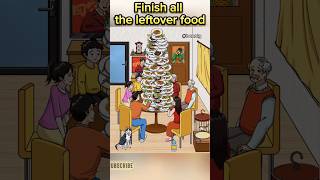 Finish all the leftover food games shorts viralshorts [upl. by Hcir749]