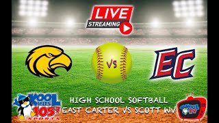 East Carter vs Scott WV Softball  KHSAA Softball  LIVE  Kool TV  41324 [upl. by Ynhoj]