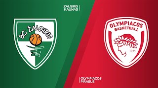 Olympiacos vs Zalgiris Euroleague Seaso 2024 [upl. by Risley501]