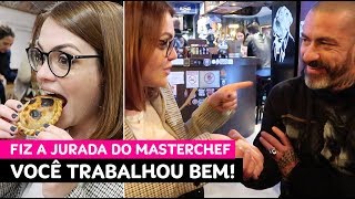 Dia de jurada do Masterchef comi nos restaurantes do Jacquin Fogaça e da Paola • Karol Pinheiro [upl. by Eves135]