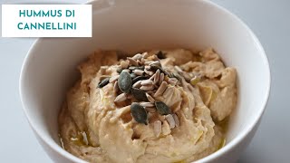 Hummus di cannellini buono facile e velocissimo [upl. by Enovahs]