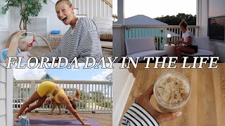 FLORIDA VLOG Day in the life as a mom Updates on Florida home Patio refresh Cucumber salad [upl. by Eladnor]